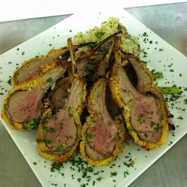 Veal Rib Chop Milanese