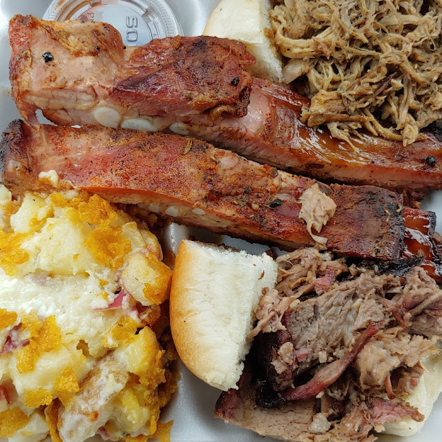 Ribs Brisket Pulled Pork