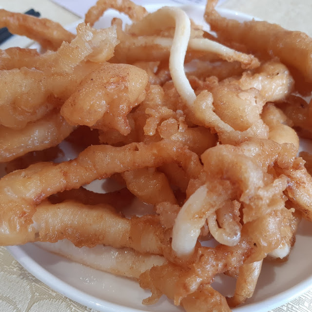 Deep Fried Squid Tentacles