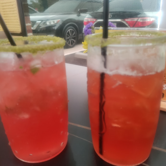 Watermelon Sweet Tea in the Mint Watermelon Lemonade