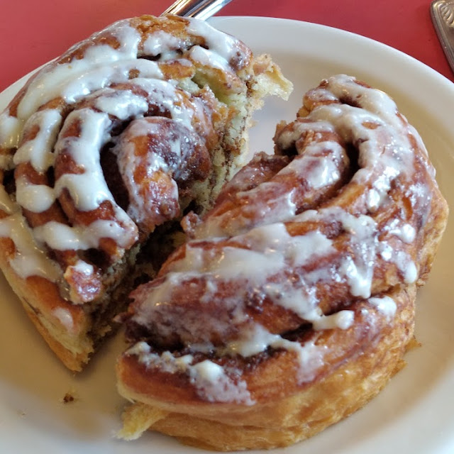 Frosted Cinnamon Roll Hot
