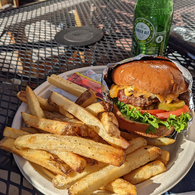 Burger and Fries