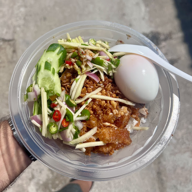 Fried Chicken on Rice