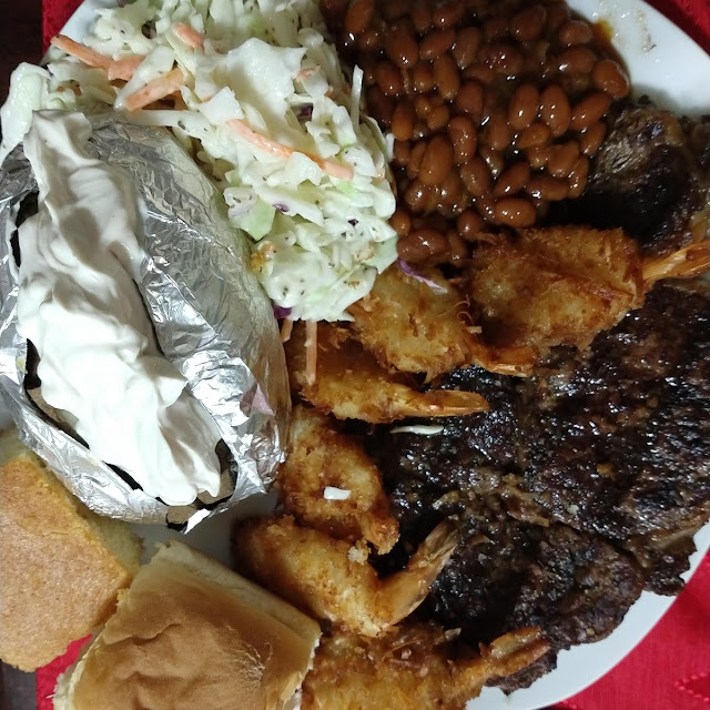 1 200's Big BBQ Plate