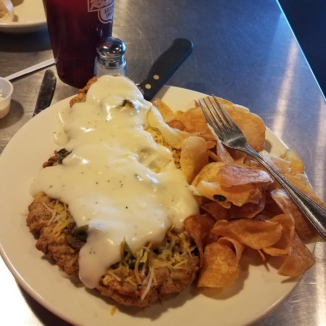 Loaded Chicken Fried Steak