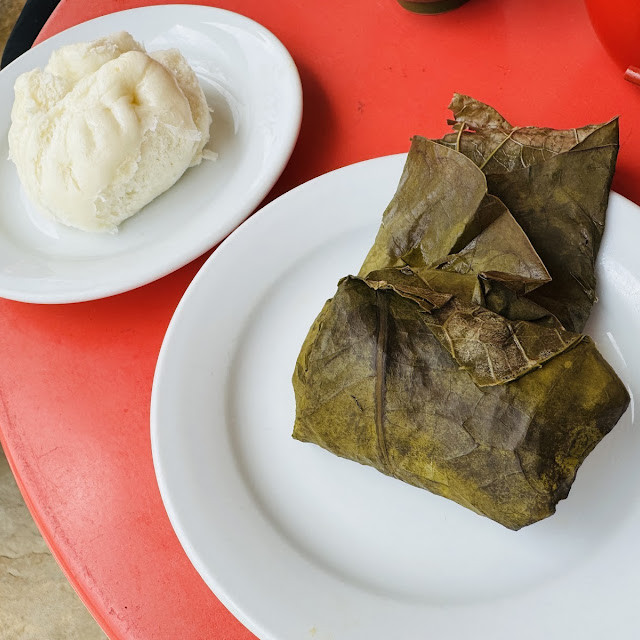 Sticky Rice Lotus Leaf Wrap