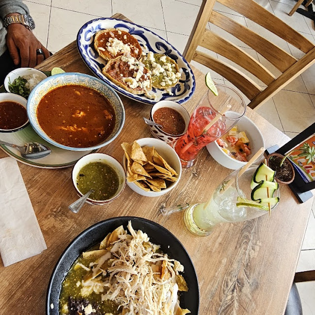 Picaditas Menudo Chilaquiles