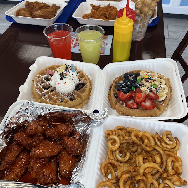 Buffalo Wings and Fries