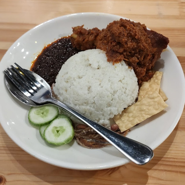 Nasi Lemak with Chicken