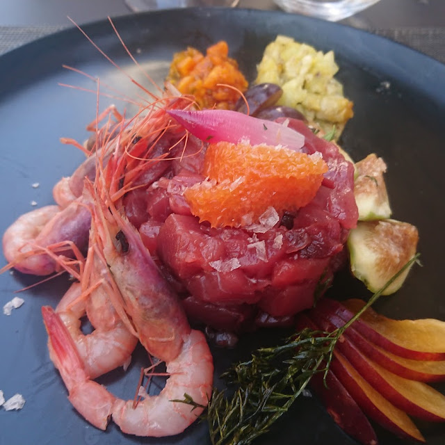 Tartara Di Tonno Rosso E Gamberi