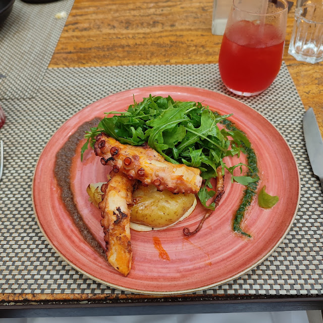 Octopus Carpaccio