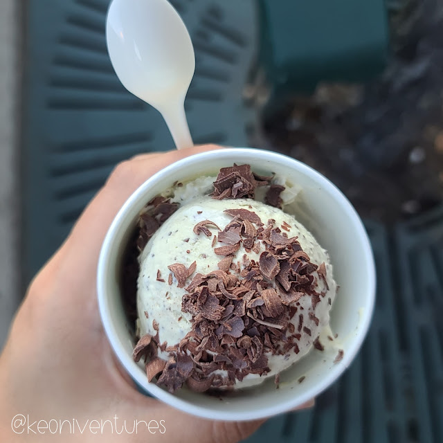 Chocolate Lavender Ice Cream