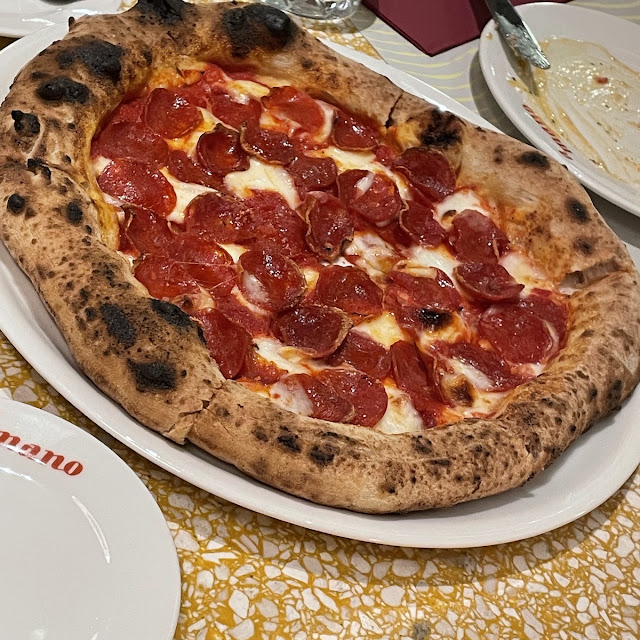 Spicy Salami Pizza