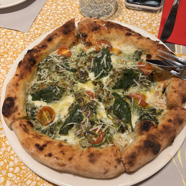 Spinach Pizza