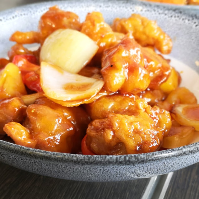 sweet & sour pork rice 咕咾肉飯