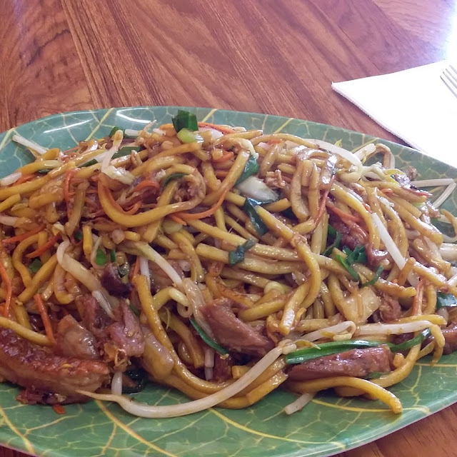 Shredded Roast Duck and Noodles