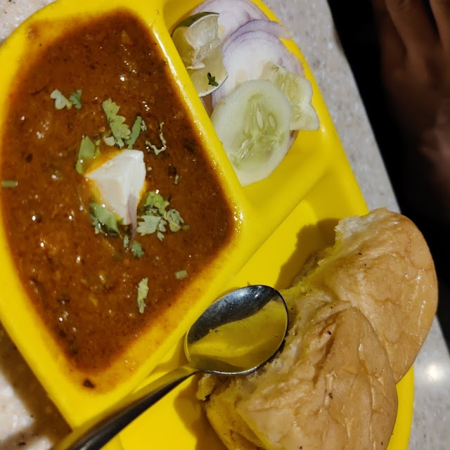 Cheese Pav Bhaji