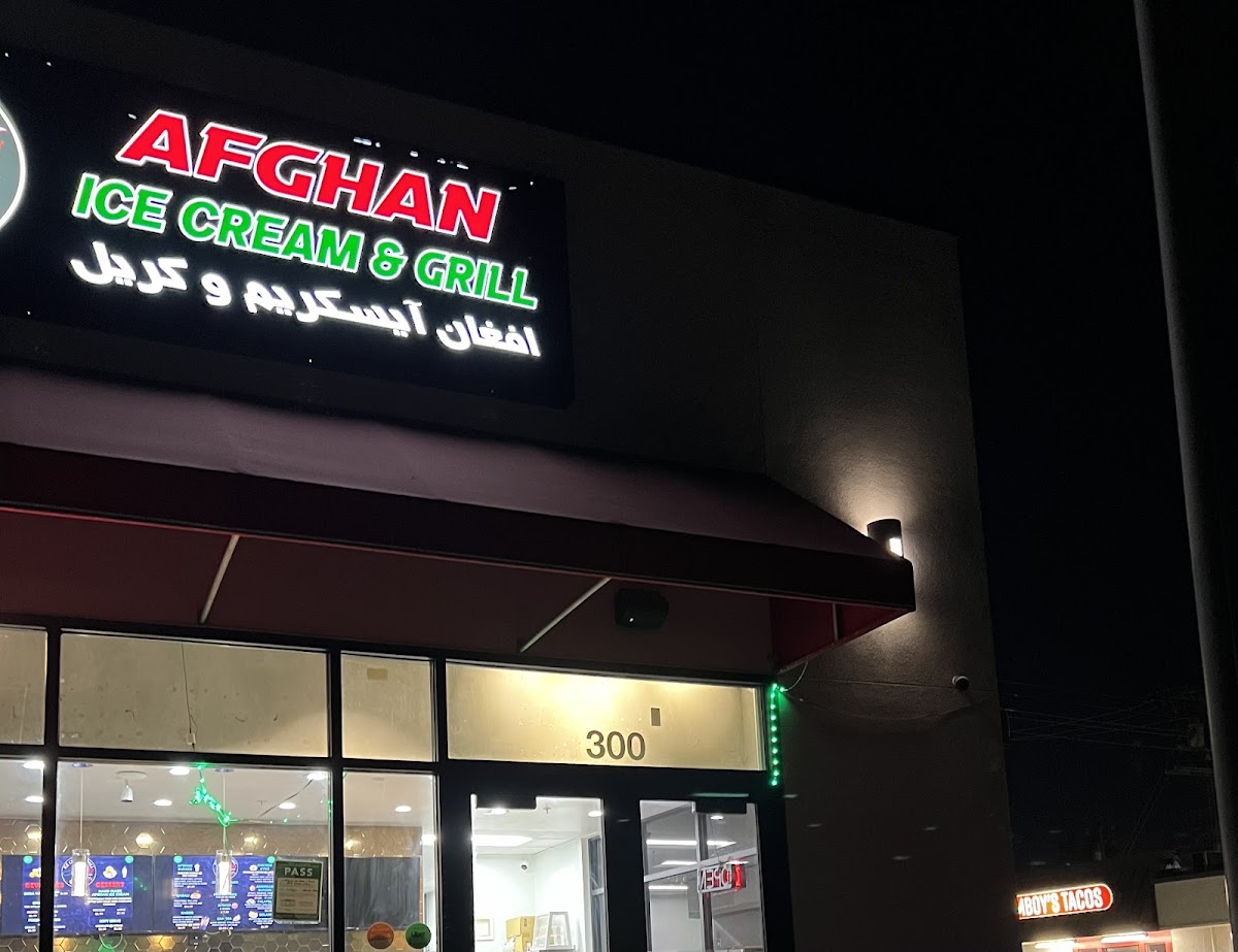 Afghan Ice Cream & Grill Halal