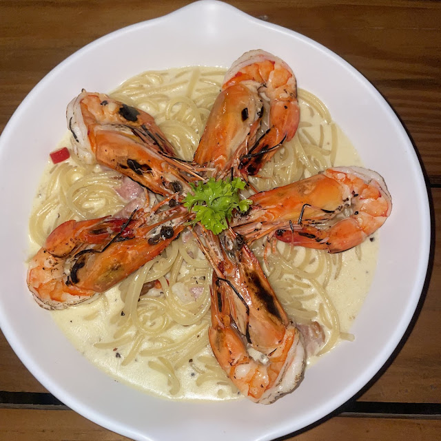 Prawn Aglio Olio
