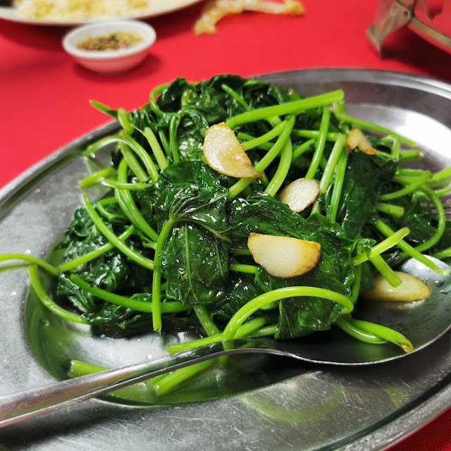 Stir Fried Potato Leaf Vegetable