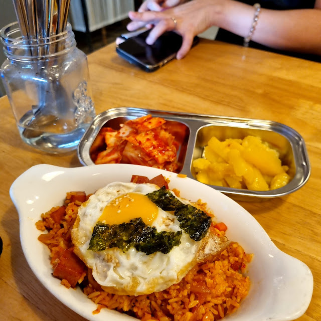 Spam Kimchi Fried Rice