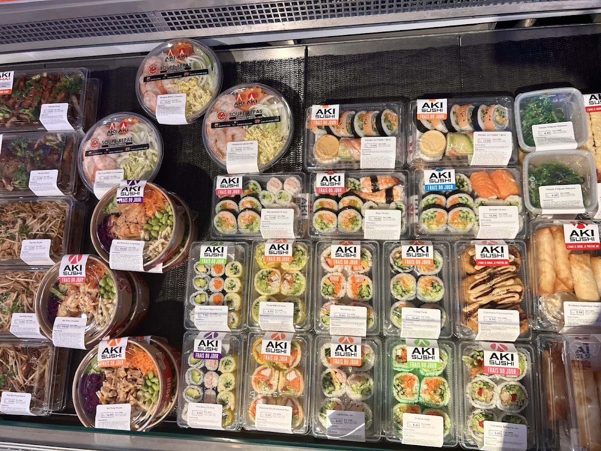 Aki Sushi Montée Paiement