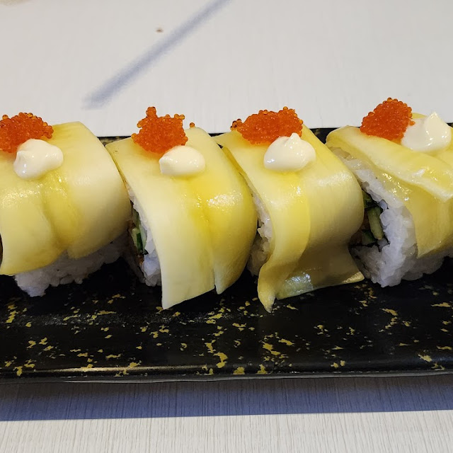 Mango Prawns Roll