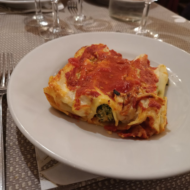 Cannelloni Con Ricotta E Spinaci