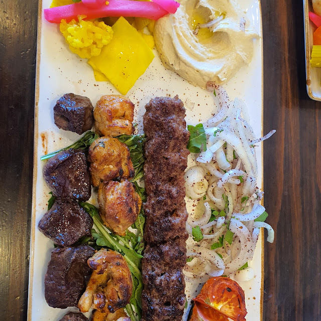 Authentic Iraqi Kebab 25dollars Dish