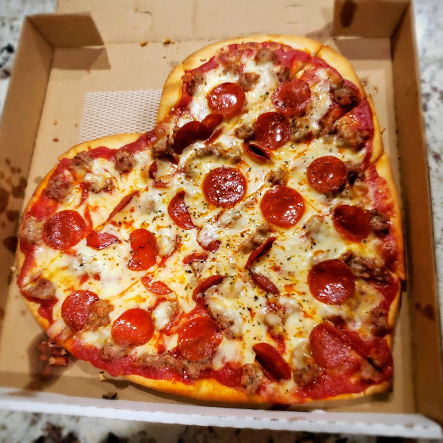 Valentines Day Pizza