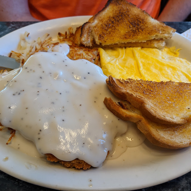 Country Fried Steak & Eggs