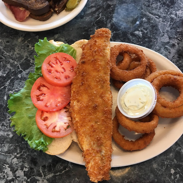 Cod Fish and Onion Rings
