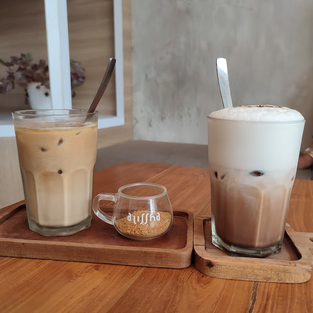 Ice Coffee Latte and Mochaccino