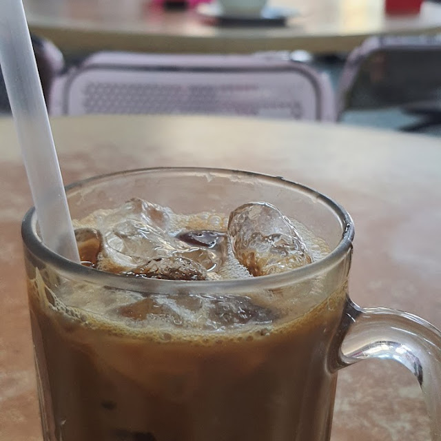 Iced Coffee Mixed with Tea