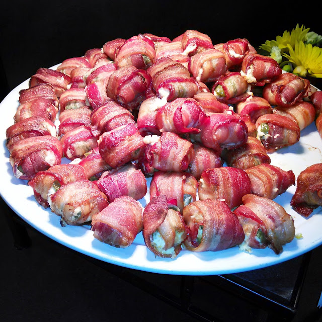 Bacon Wrapped Jalapeno Poppers