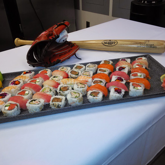 Tuna Shrimp and Salmon Skin Roll