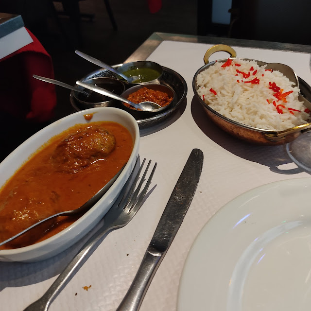 Kofta Curry Riz