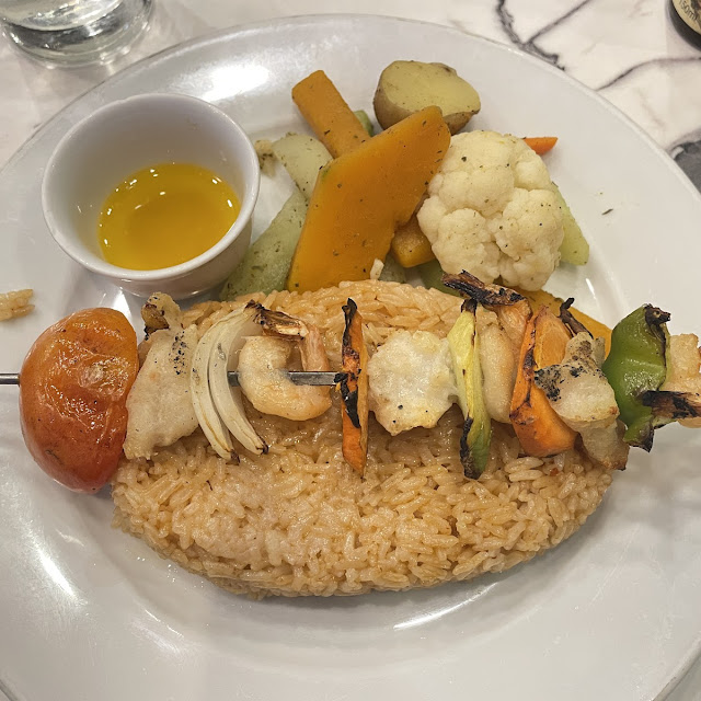 Seafood Kebab