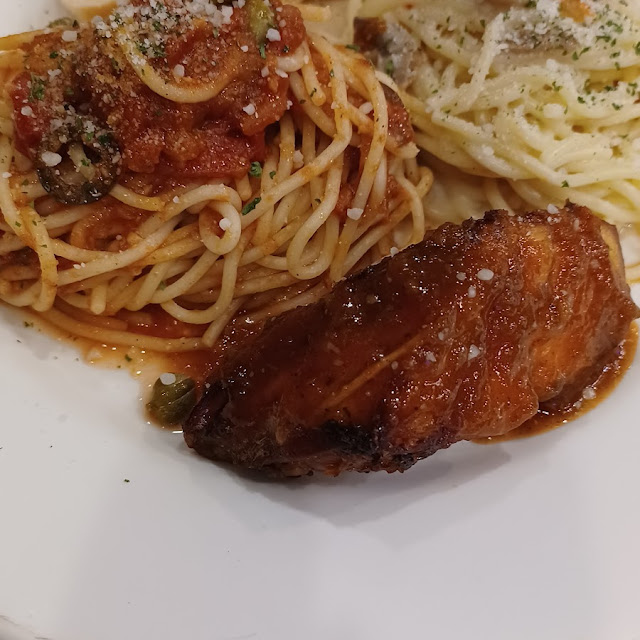 Pasta with Roast Chicken