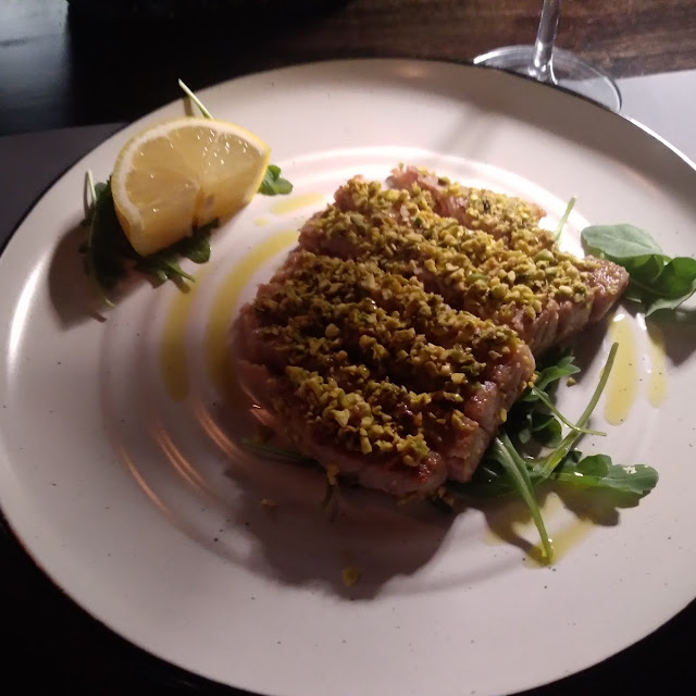 Tagliata Di Tonno In Crosta Di Pistacchio