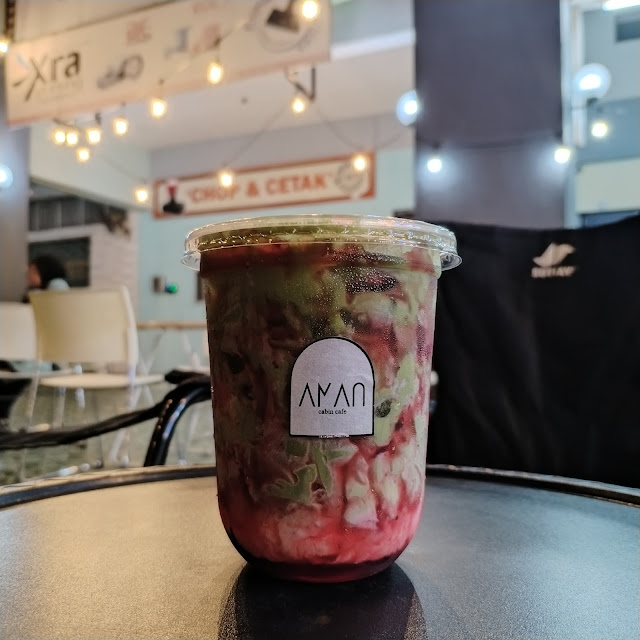 Strawberry Matcha Latte