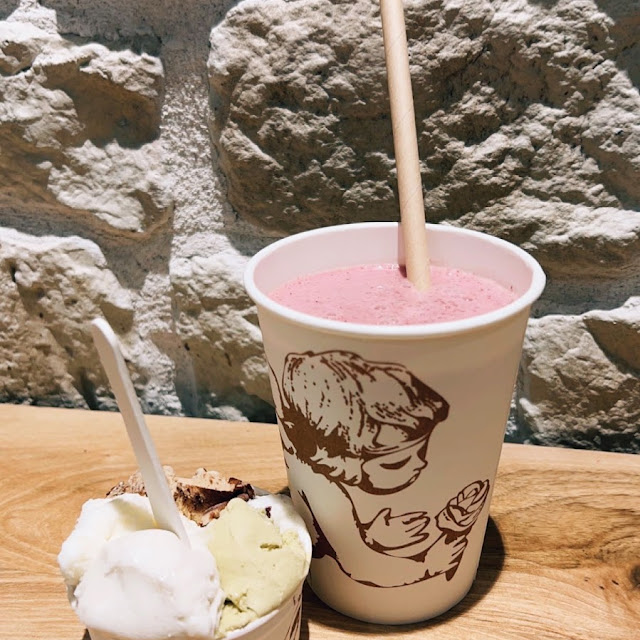 Milkshake Fruits Rouges