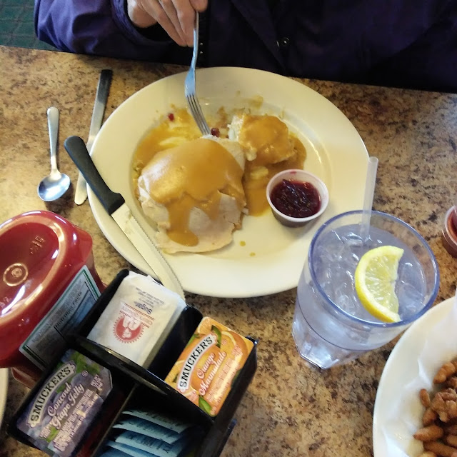 Hot Open Turkey Sandwich with Mashed Potatoes