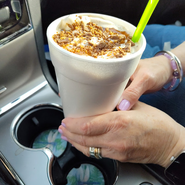 Reese's Carmel Peanut Butter Cup Flurry