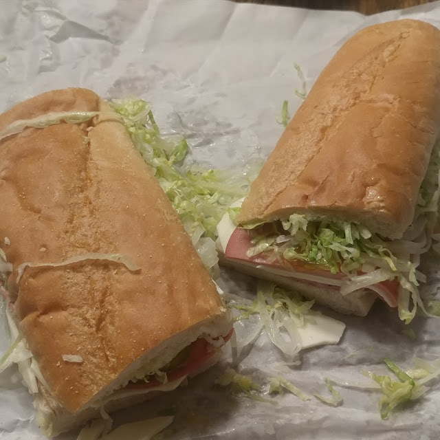 Large Regular Sub with Oil