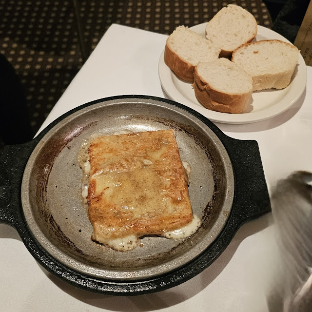 Flaming Cheese