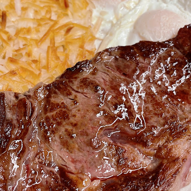 Ribeye Steak and Eggs