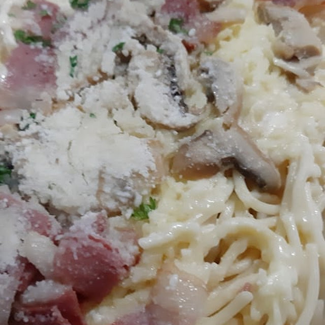 Cheesy Carbonara