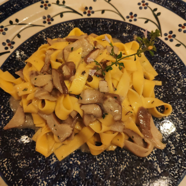 Homemade Taglierini With Fresh Truffle