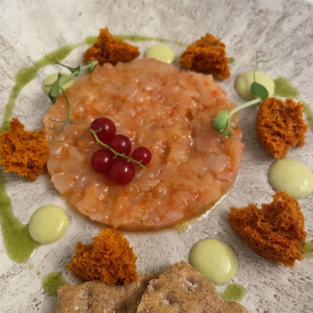 Red Prawns Tartare